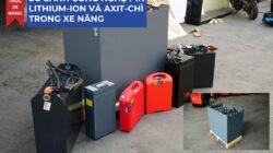 So sánh công nghệ pin Lithium-ion và axit-chì trong xe nâng