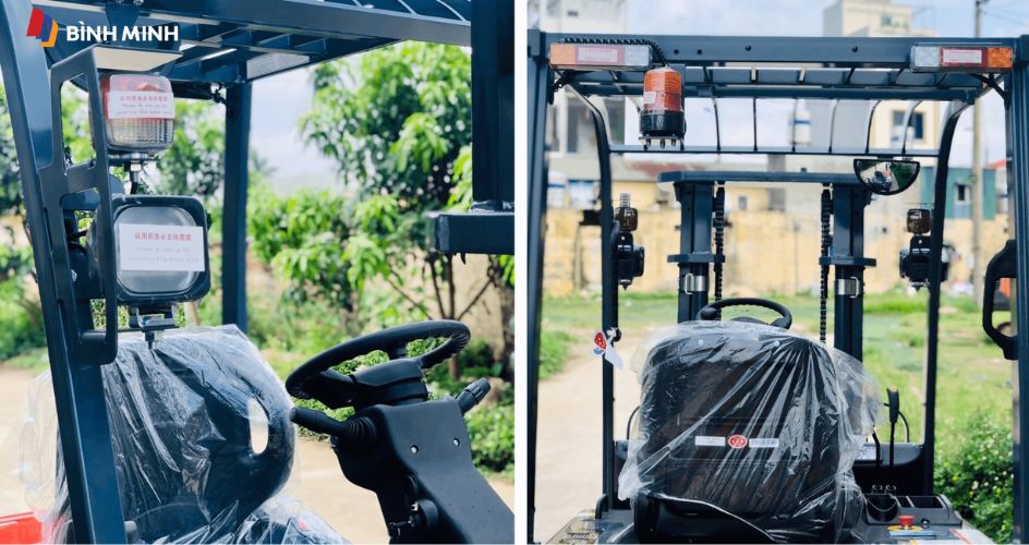 Hệ thống đèn LED xe nâng hiện đại