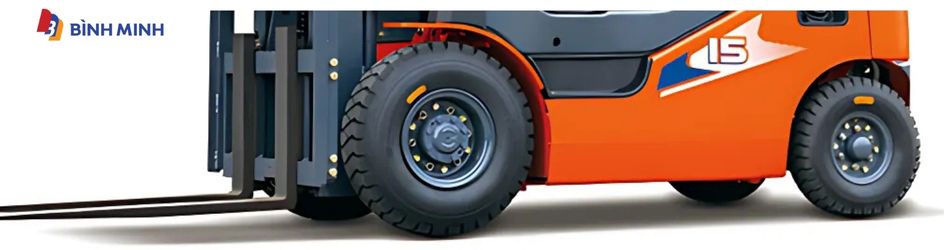 Lốp xe nâng dầu 1.5 tấn