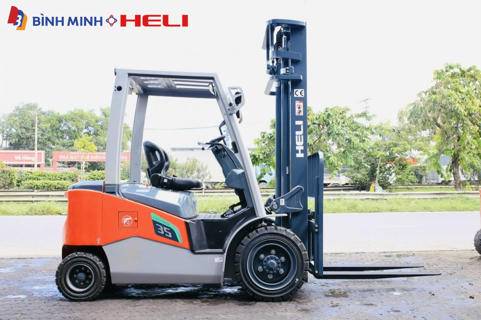 Xe nâng điện 3.5 tấn Heli