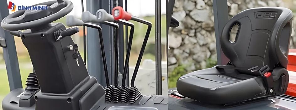 Vận hành xe nâng thoải mái và thuận tiện