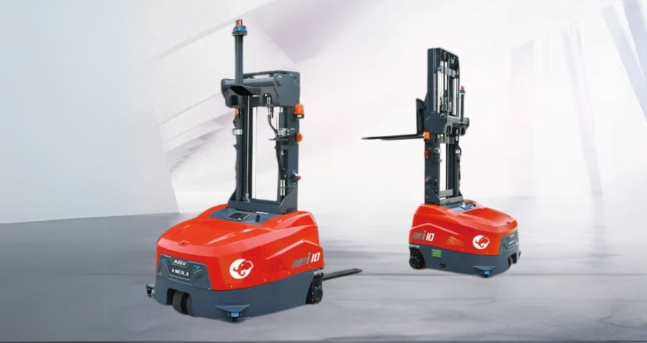 Kích thước xe nâng điện AGV 1 tấn nhỏ gọn
