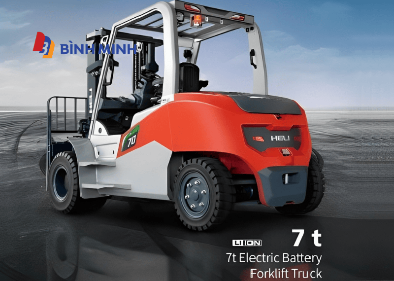 Xe nâng điện Lithium 7 tấn