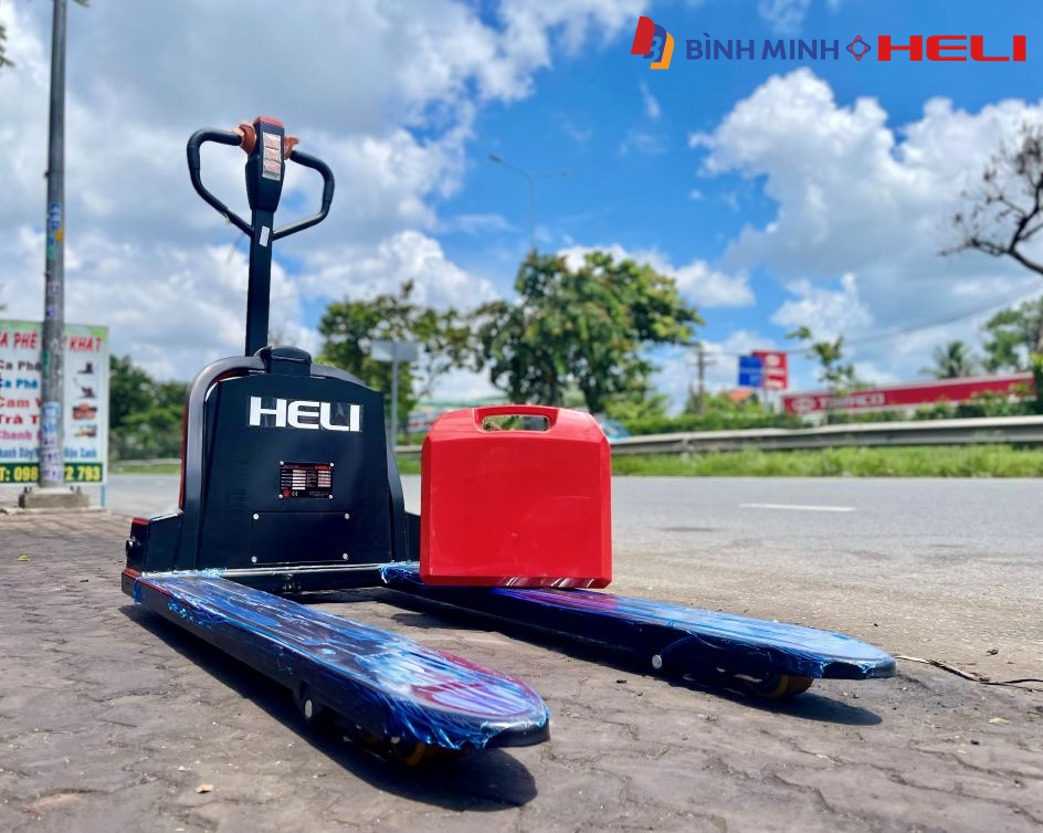 Xe nâng điện tay thấp 1.5 tấn
