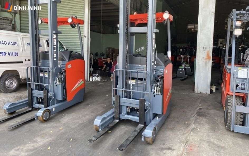 Xe nâng điện tay cao giá tốt tại Bình Minh
