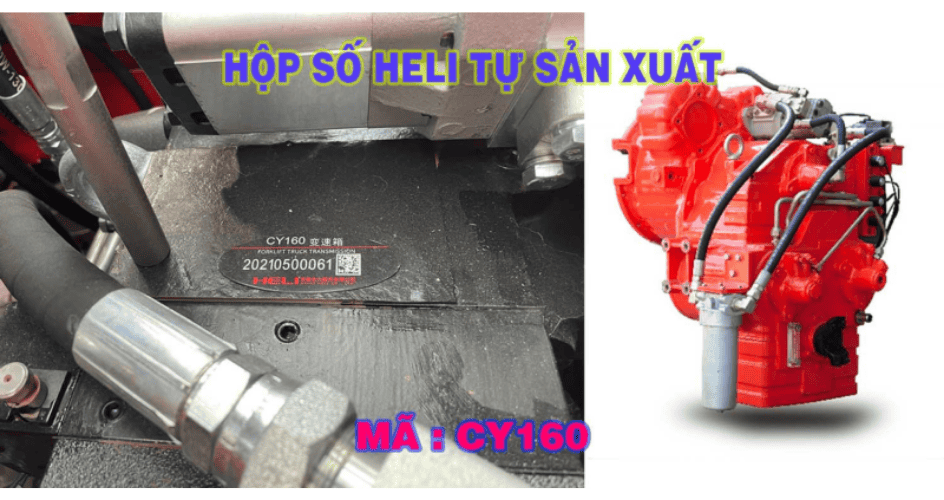 Hộp số HELI tự sản xuất