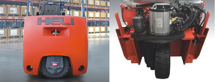 Motor di chuyển xe nâng Heli