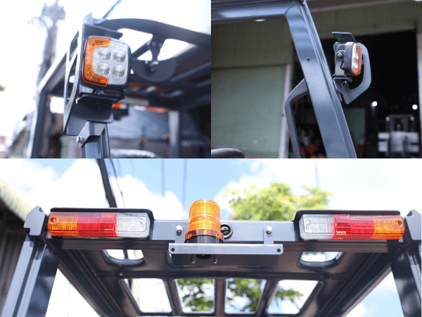 Hệ thống đèn trước - sau trên xe nâng điện Lithium 3.5 tấn Heli
