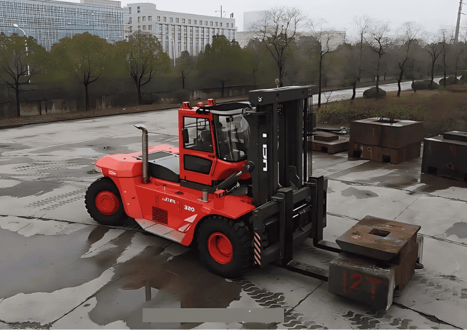 Phạm vi hoạt động của Xe Nâng Dầu 38 Tấn