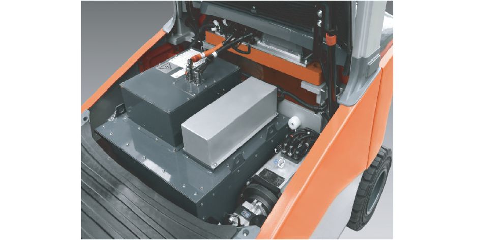 Xe nâng 3 điện 3 tấn -pin lithium