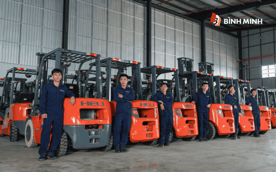 Xe nâng Bình Minh địa chỉ lựa chọn xe uy tín tại Ngệ An