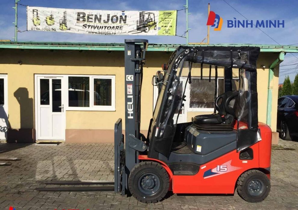 Xe nâng dầu 1.5 tấn Heli chất lượng cao