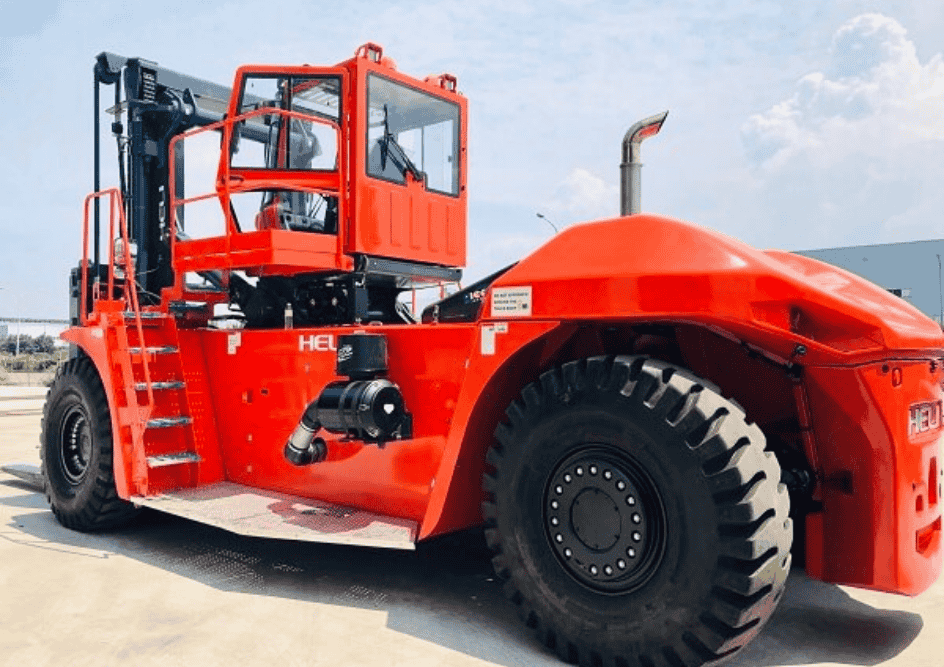 Xe nâng hạng nặng 42 tấn Heli