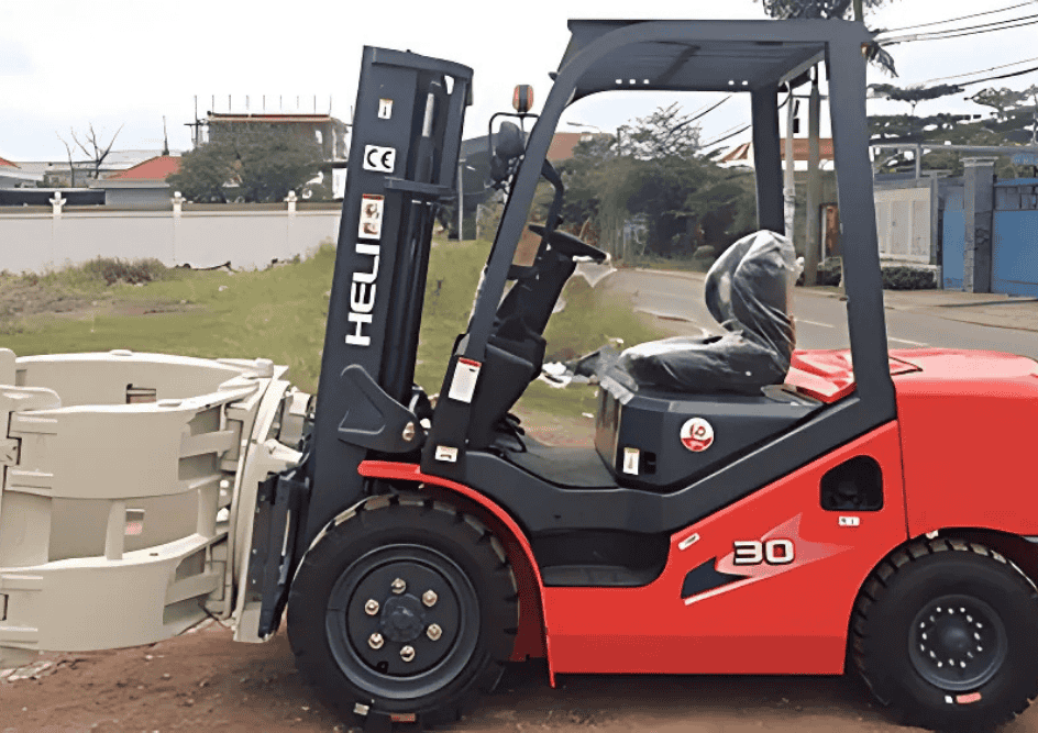 Hướng Dẫn Chọn Xe Nâng Kẹp Cuộn Giấy Heli Phù Hợp