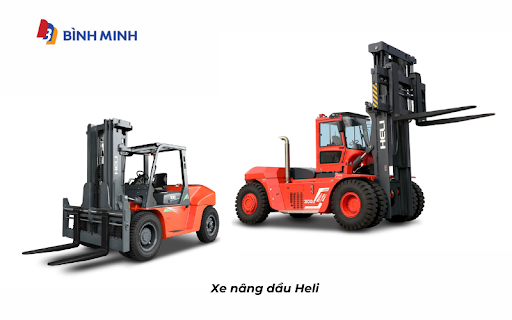 Xe nâng dầu Heli