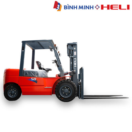 Xe nâng dầu 5 tấn