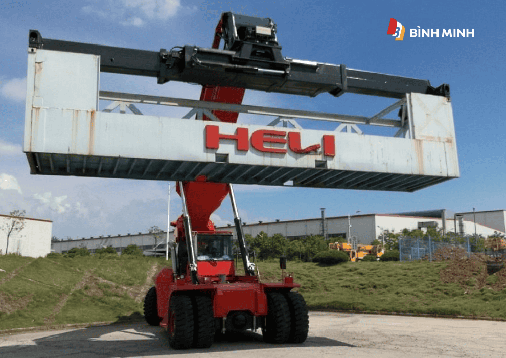 Chọn Xe Nâng Bình Minh để mua xe gắp container Heli