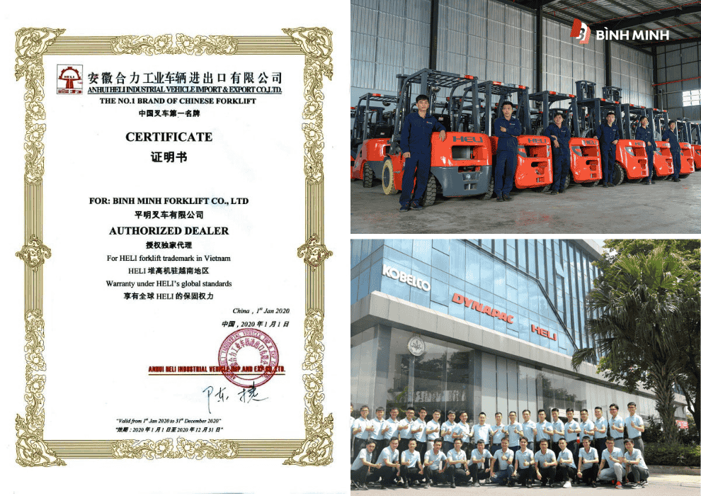 Liên hệ Xe Nâng Bình Minh