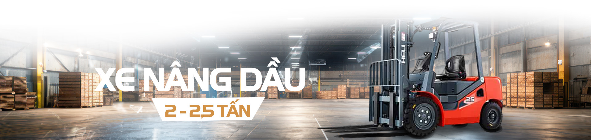Xe nâng dầu 2 - 2.5 tấn