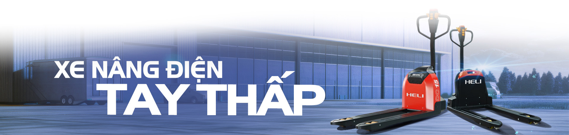 Xe nâng tay thấp