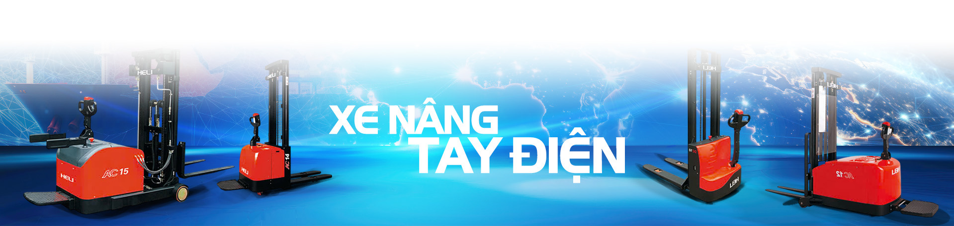Xe nâng tay điện