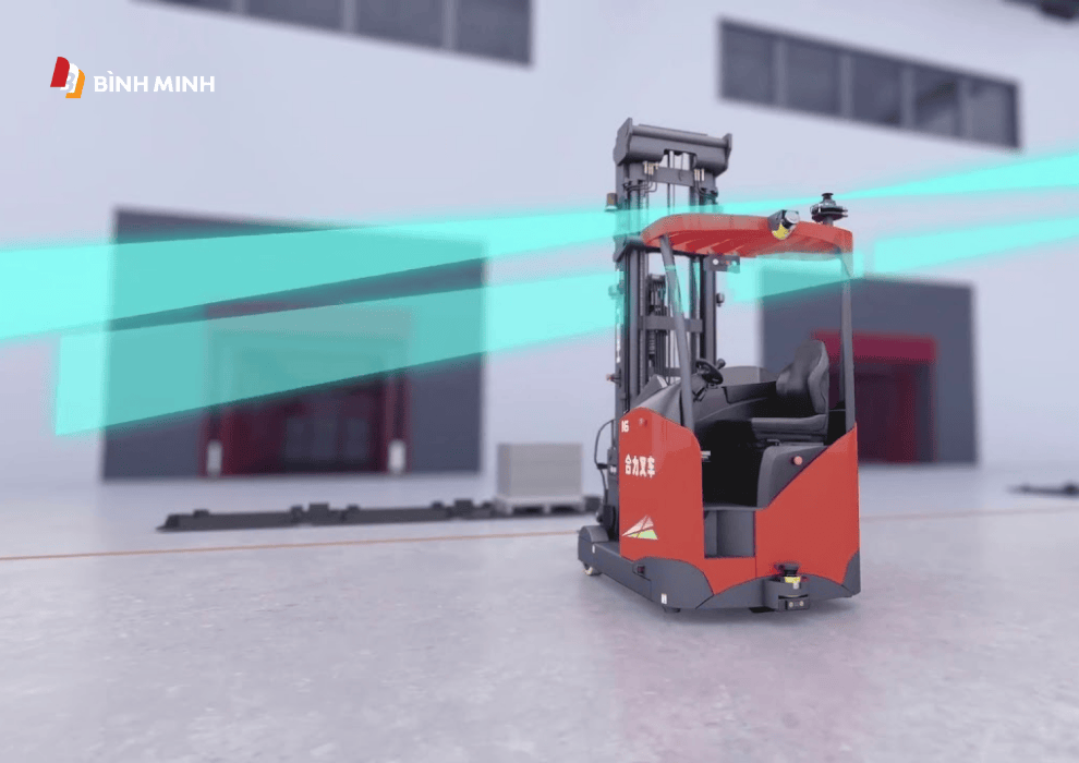 Xe Nâng Tự Động Kết Nối IOT