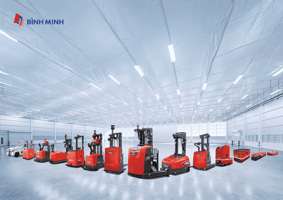 Xe Nâng Tự Động Trang Bị Cảm Biến Thông Minh