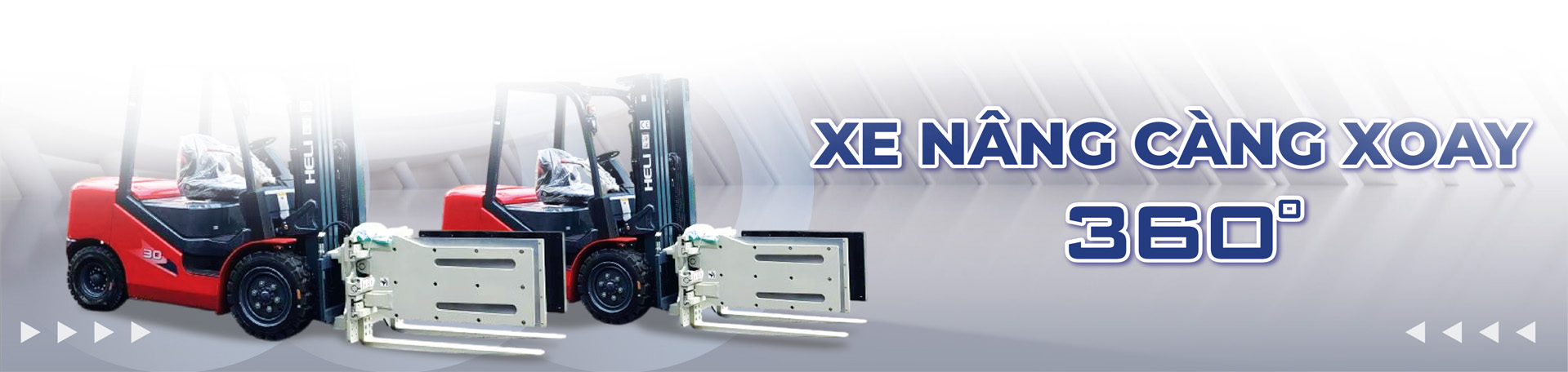 Xe nâng càng xoay