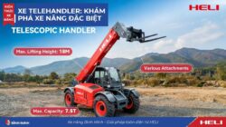 Xe Telehandler: Khám Phá Xe Nâng Đặc Biệt Dùng Trong Công Trình Xây Dựng Và Nông Nghiệp