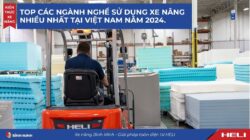 Top các ngành nghề sử dụng xe nâng nhiều nhất tại Việt Nam năm 2024.