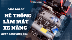 Làm sao để hệ thống làm mát xe nâng hoạt động hiệu quả?