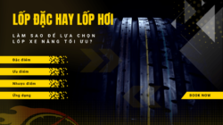 Lốp Đặc Hay Lốp Hơi: Làm Sao Để Lựa Chọn Lốp Xe Nâng Tối Ưu?