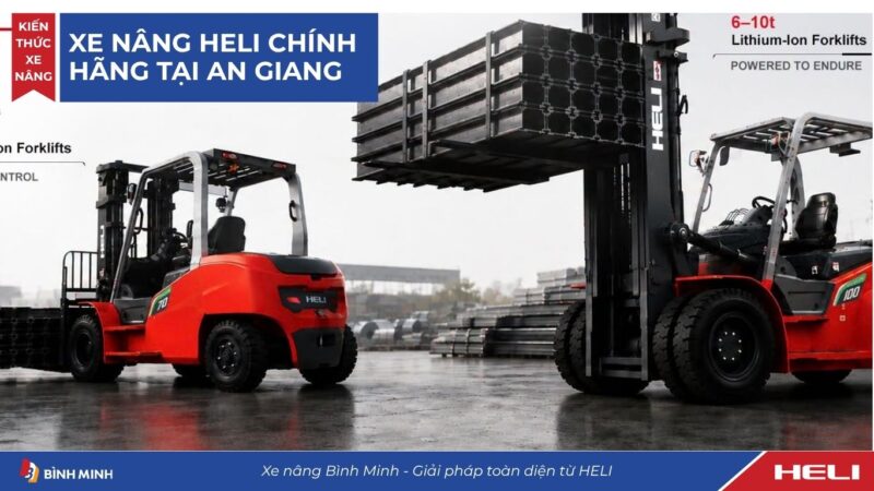 Xe nâng Heli chính hãng tại An Giang