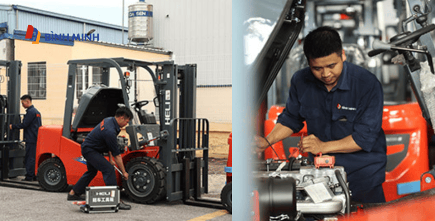 Bảo dưỡng xe nâng định kỳ