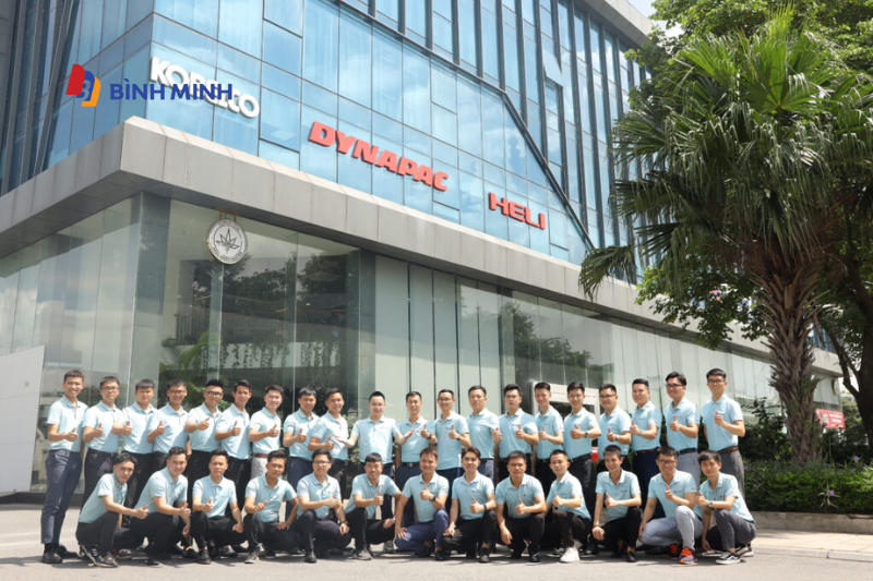 Bình Minh- đại lý cung cấp xe nâng Heli tại Hà Giang