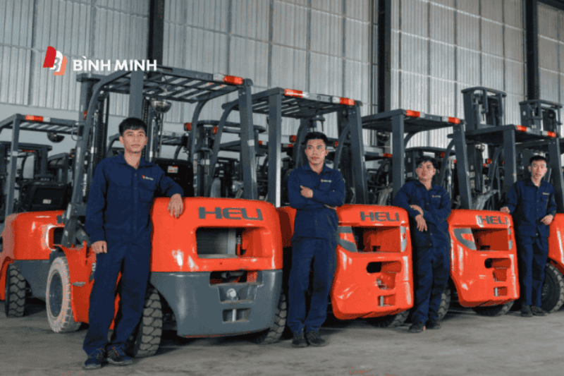 Quy trình mua xe nâng tại Lào Cai phân phối bởi Xe nâng Bình Minh