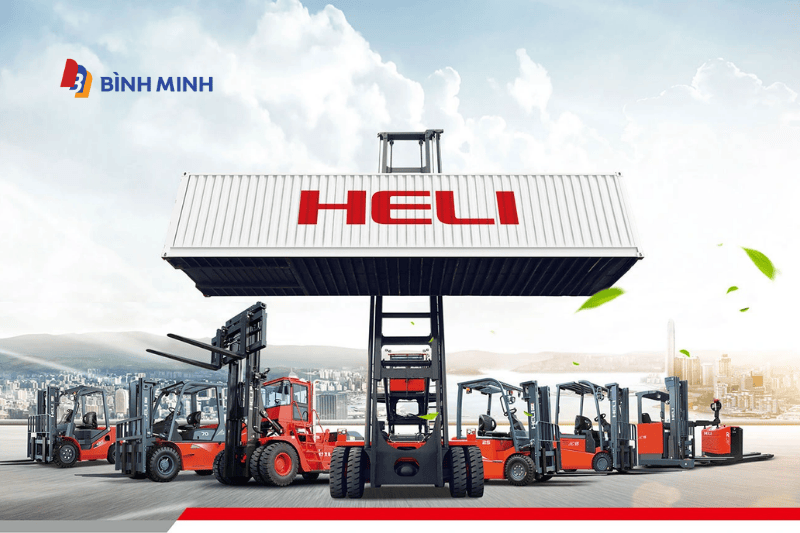 Địa chỉ bán xe nâng Heli tại Thái Bình