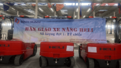 Bàn giao xe nâng Heli – 27 chiếc sẵn sàng đồng hành cùng khách hàng