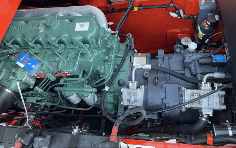 Động cơ Diesel trên xe nâng dầu