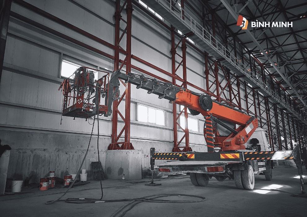Phạm vi ứng dụng của xe Telehandler