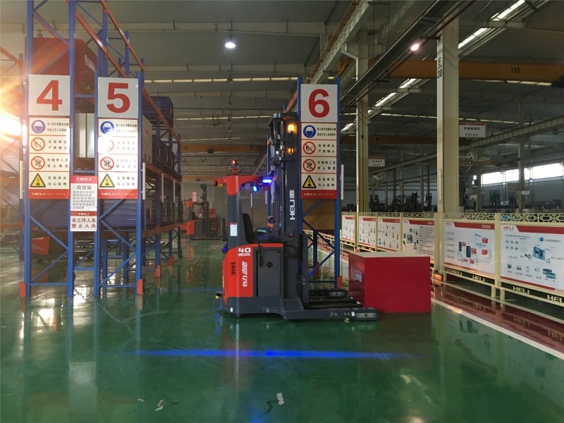 Ứng dụng 5g trong kho bãi của Heli