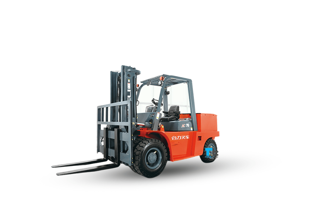 Xe nâng điện ngồi lái 7 tấn