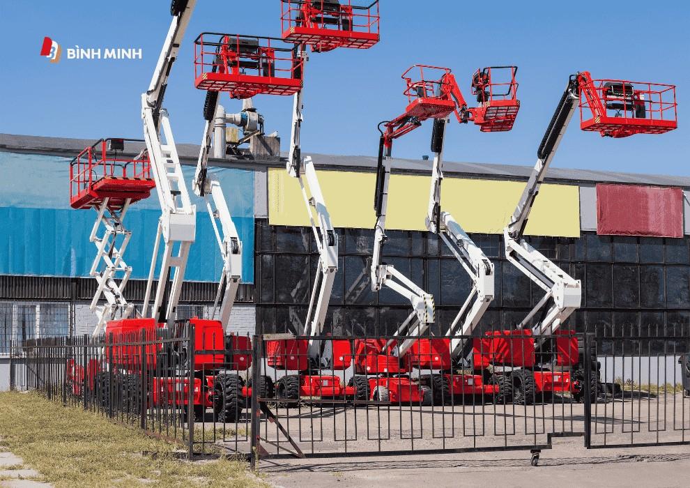 Xe Nâng Người Boom Lift Yêu Cầu Về Địa Hình