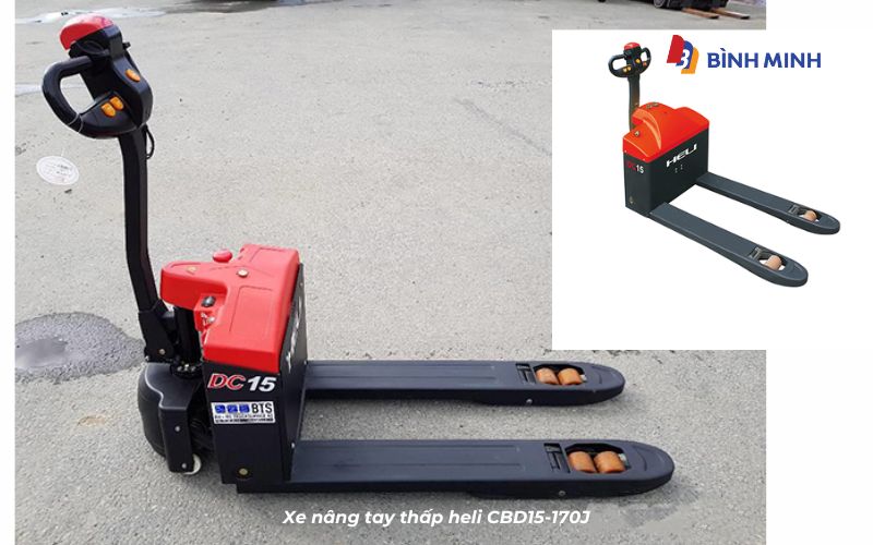 Xe Nâng Tay Điện 1.5 Tấn Heli