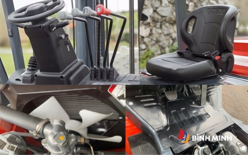 Thiết kế thoải mái cho người vận hành