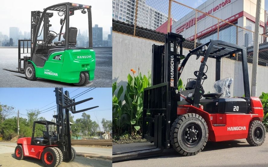 Thiết kế tổng thể xe nâng Hangcha