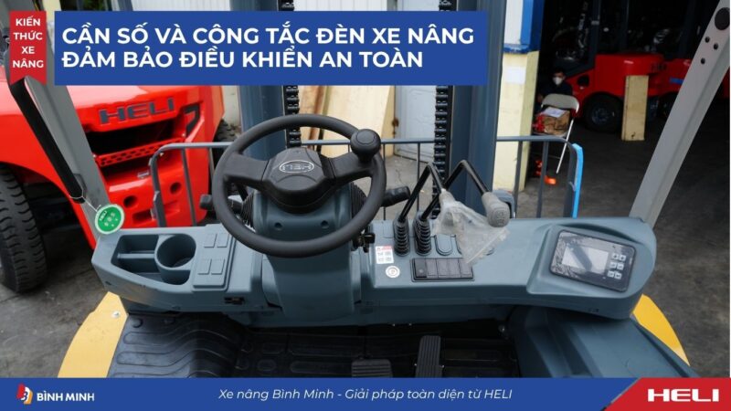 Cần Số Và Công Tắc Đèn Xe Nâng Đảm Bảo Điều Khiển An Toàn