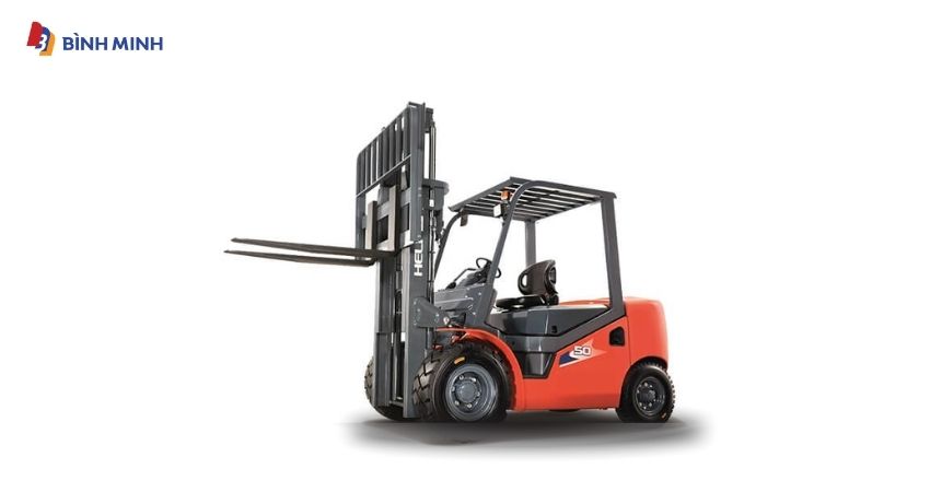 Dòng xe nâng dầu 5 tấn