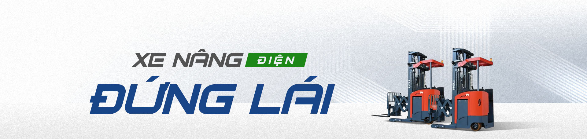 Xe nâng điện đứng lái