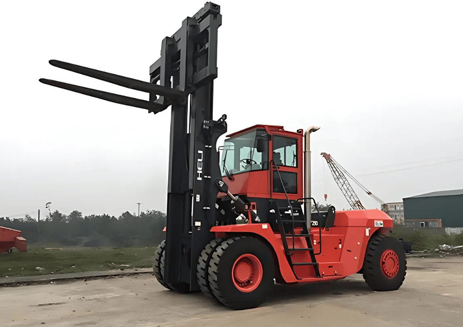 Bảo dưỡng xe nâng dầu 20 tấn HELI